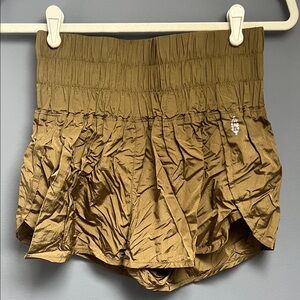 FP Movement by Free People Green-Gold Women's Shorts